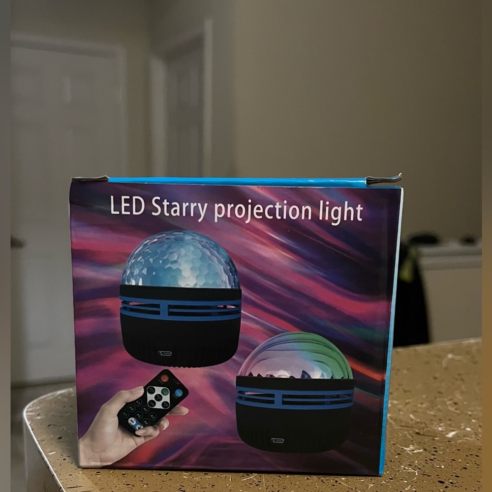 LED Starry Aurora Sky Lights, Remote Control USB Projection